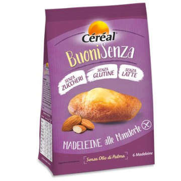 Cereal buonisenza madeleine alle mandorle 180 g