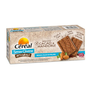 Cereal senza glutine integrale biscotti cacao e mandorle 150g