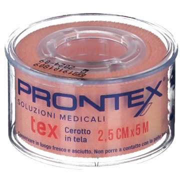 Cerotto prontex pex tela 500x2,5 cm 1 confezione