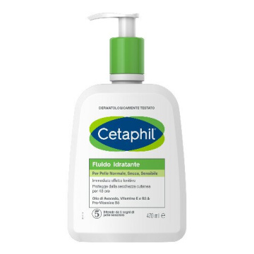 Cetaphil fluido idratante per Pelle Normale e Secca 470 ml