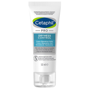 Cetaphil Pro Dryness Control Crema Mani Riparatrice Notte 50 ml