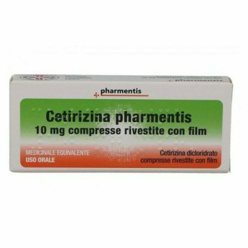Cetirizina (pharmentis) 7 compresse riv 10 mg