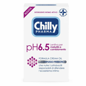 Chilly pharma detergente intimo menopausa ph 6,5 250 ml