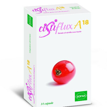 Cistiflux A18 Integratore Per Le Vie Urinarie 14 Capsule