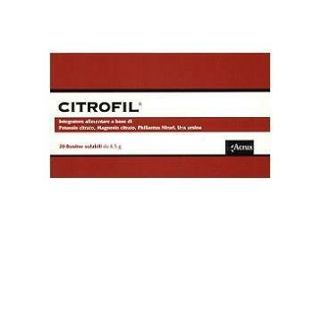 Citrofil 20 bustine 4,5 g