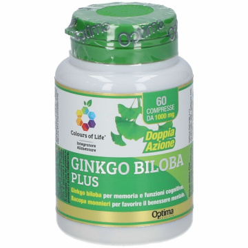 Colorus of life ginkgo biloba plus 60 compresse 1000 mg