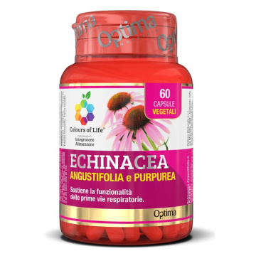 Colours of life echinacea 60 capsule vegetali 500 mg