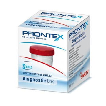 Contenitore per feci sterile prontex diagnostic box