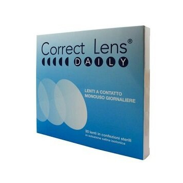 Correct lens daily lenti contatto monouso giornaliere diottrie 1,75 30 pezzi