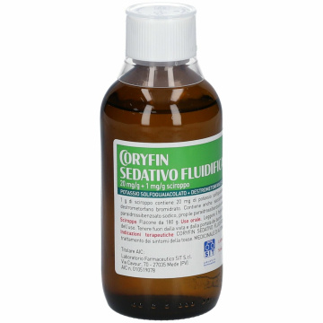 Coryfin sedativo fluidificante menta sciroppo 180 g