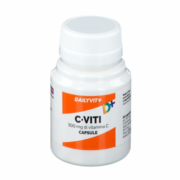Dailyvit+ c viti 500mg di vitamina c 60 capsule
