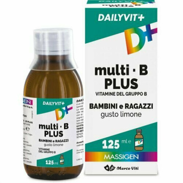 Dailyvit+ Multi B Plus Vitamine Bambini Gusto Limone 125 ml