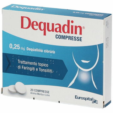 Dequadin 0,25 mg 20 compresse 