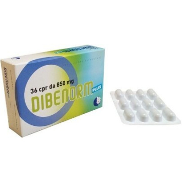 Dibenorm plus 36 compresse 850 mg