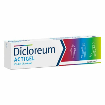 Dicloreum Actigel 1% Diclofenac Dolori Articolari Gel 50g