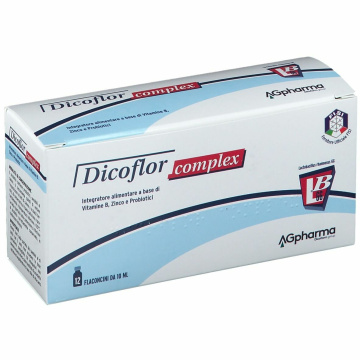 Dicoflor Complex Integratore Fermenti lattici 10 ml 12 flaconcini 