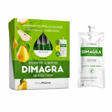 Dimagra aminodiet drink 10 pouch da 80 g pera