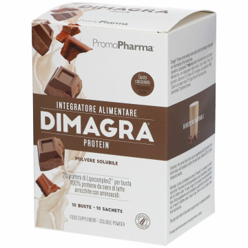 Dimagra protein cioccolato 10 buste