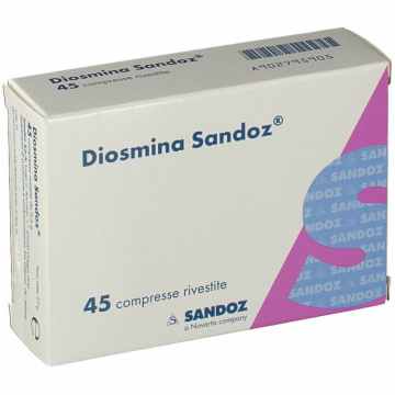 Diosmina sandoz vasoprotettore 45 compresse