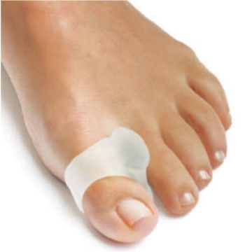 Divaricatore gel toe spreader con anello di fissaggio al secondo dito l