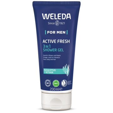 Doccia for men active fresh 3in1 shower gel 200 ml
