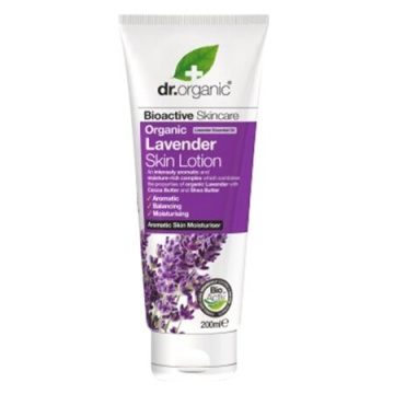 Dr organic lavender lavanda skin lotion lozione corpo 200 ml