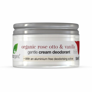 Dr organic rosa deo crema 50ml