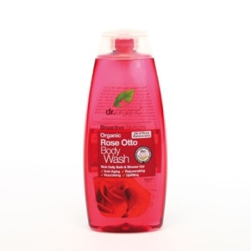 Dr organic rose otto rosa body wash detergente corpo 250 ml