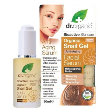 Dr organic snail gel bava lumaca facial serum siero viso 30 ml