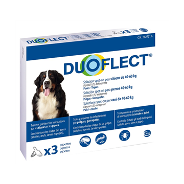 Duoflect spot-on 3 pipette 4,24 ml cani da 40 a 60 kg