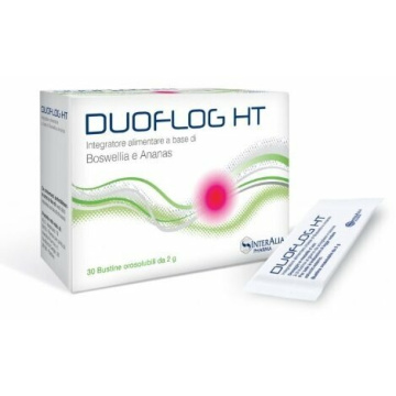Duoflog ht 30 stick orosolubili 1 g + 80 mg