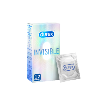 Durex Invisible 12 Preservativi Ultra Sottili