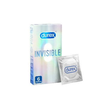 Durex Invisible 6 Preservativi Ultra Sottili