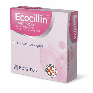 Ecocillin 6 capsule vaginale molli 100.000.000 ufc