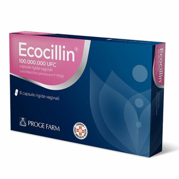 Ecocillin 6 capsule vaginale rigide