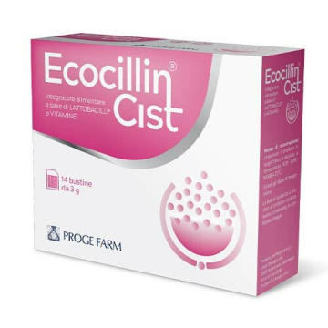 Ecocillin Cist Integratore Alimentare Probiotici 14 Bustine