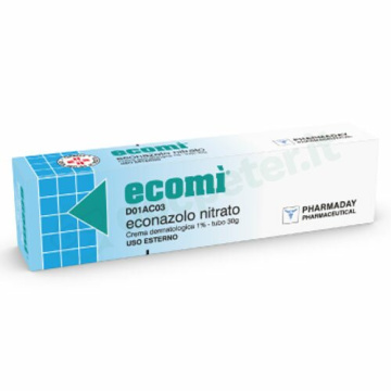Ecomi 1% antimicotico crema dermatologica 30 g
