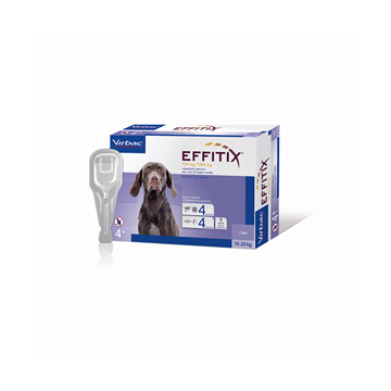 Effitix spot-on 4 pipette 2,20 ml cani da 10 a 20 kg