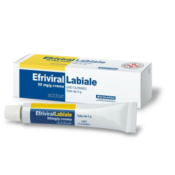Efrivirallabiale crema 3g 5%