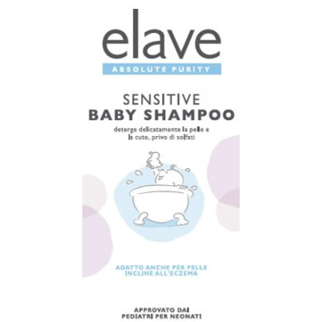 Elave baby shampoo delicato senza solfati 400 ml