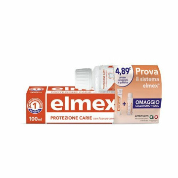 Elmex Protezione Carie PROMO Dentifricio 100 ml + Collutorio 100 ml