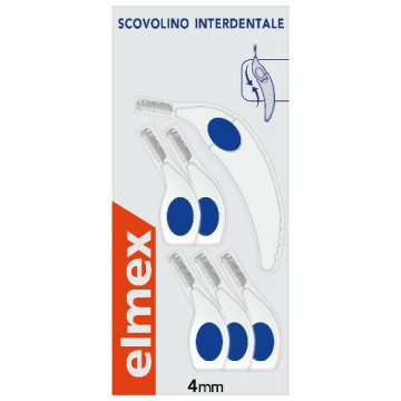 Elmex Scovolino Interdentale 4 mm + Manico 6 Scovolini
