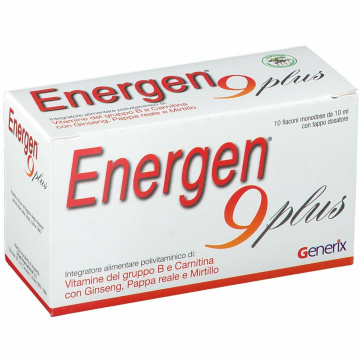 Energen 9 plus energizzante 10 flaconcini 10 ml