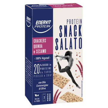 Enervit protein crackers quinoa sesamo 7 minipack