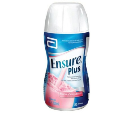 Ensure Plus Fragola Integratore Ipercalorico 4 bottiglie da 200 ml