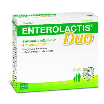 Enterolactis Duo Integratore Intestinale 20 Bustine