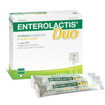 Enterolactis Duo Integratore Intestinale 20 Bustine