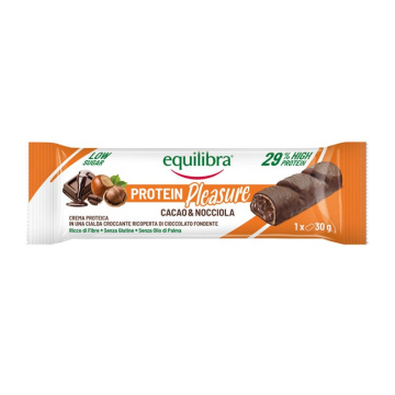 Equilibra crock cacao & nocciola 30 g barretta proteica