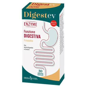 Erba Vita Digest Ev Enzyme Funzione Digestiva 30 Compresse