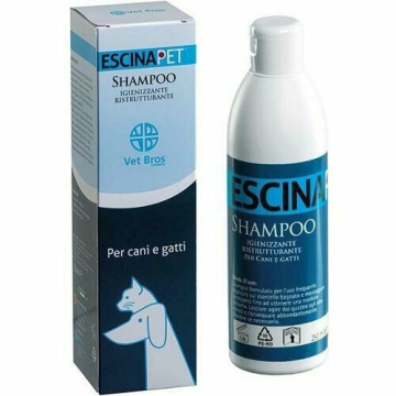 EscinaPet Shampoo Igienizzante Per Cani e Gatti 250 ml